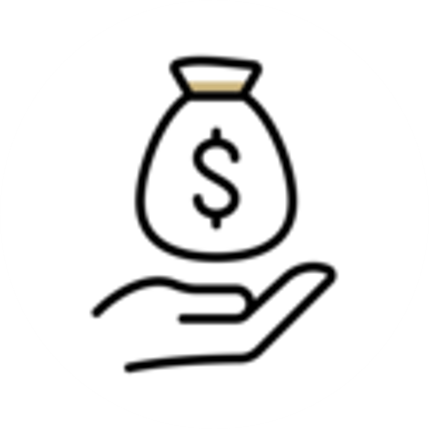Hand with money