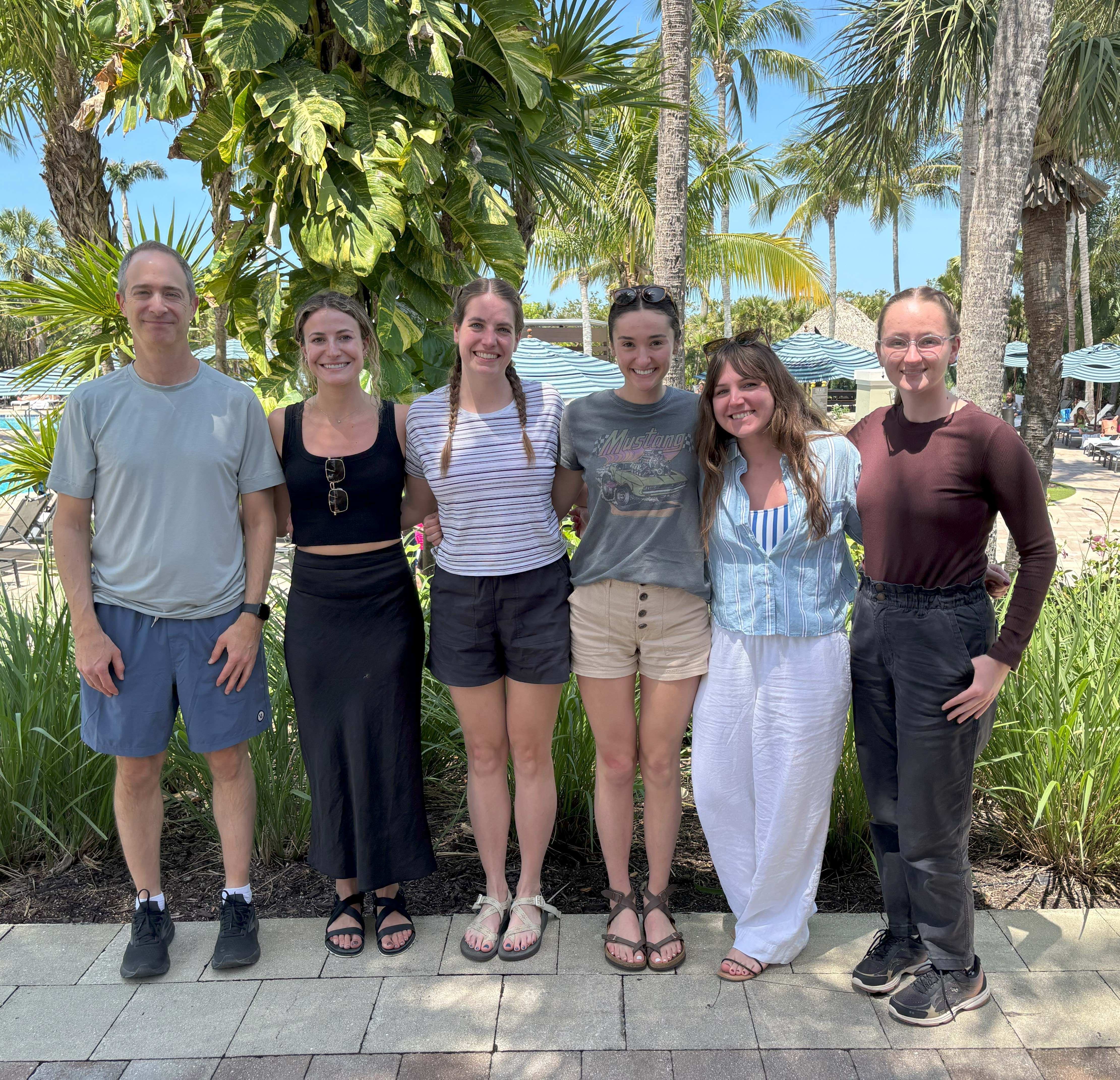 Santoro lab group photo at 2025 Achems conferece