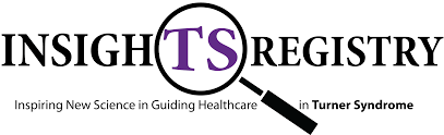 INSIGHTS REGISTRY - Inspiring New Science in Guiding Healthcare in Turner syndrome logo and TSGA - Turner syndrome global alliance logo