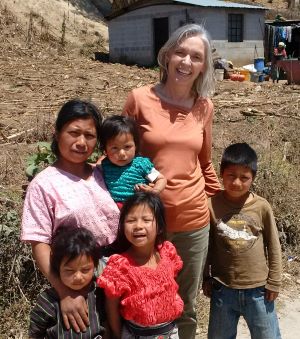 Dr Krebs with Guatemalan Family