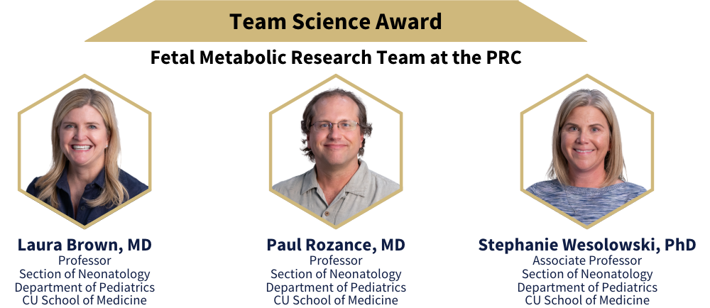 Team Science Award: Fetal Metabolic Research Team at the PRC