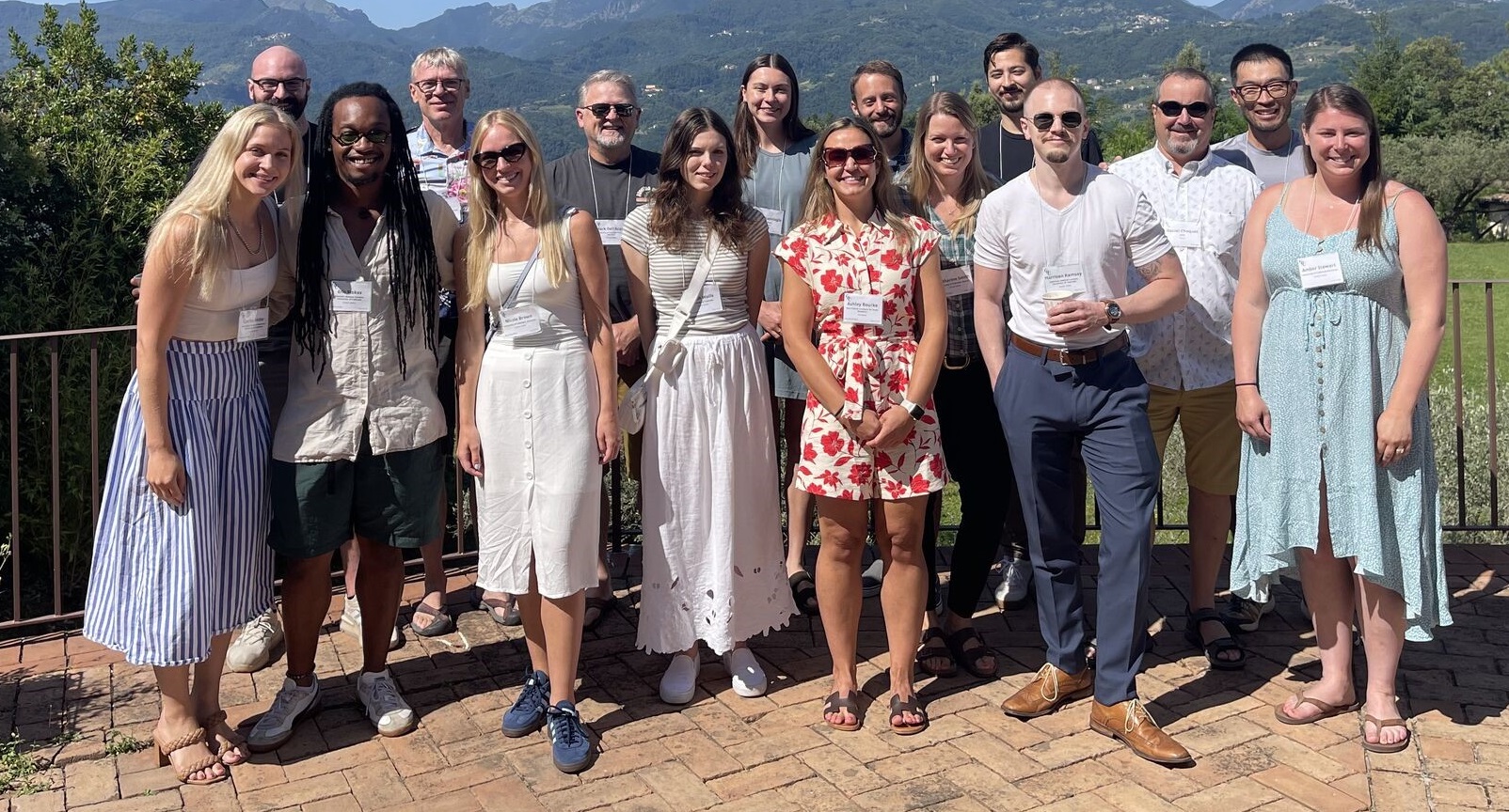 Group Photo of Students in Italy