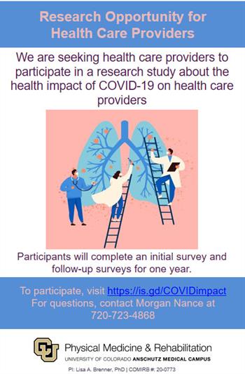 Covid Research Opportunities-PMR