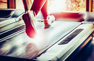Res300 Running on a Treadmill