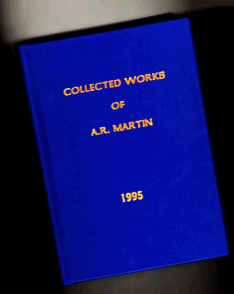 Collected Works of A. R. Martin -- book cover