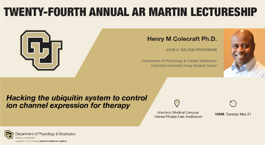 AR Martin Lectureship flyer