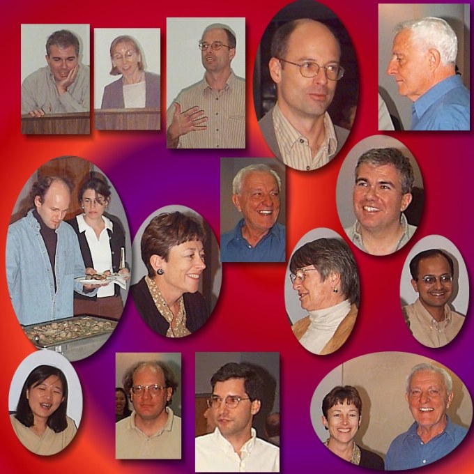 Photo collage from 1999 A R Martin Lecture