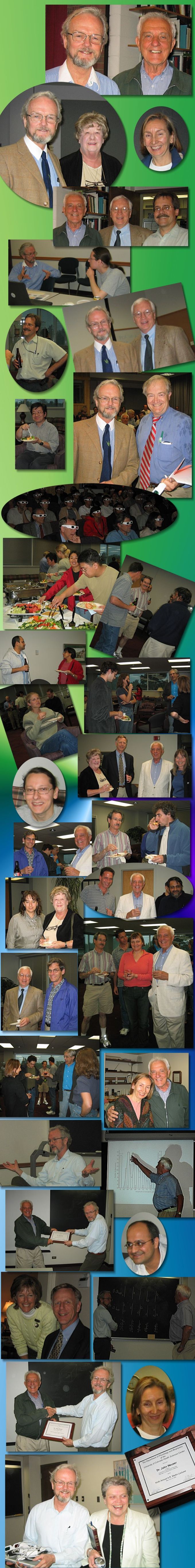 Photo collage from 2004 A R Martin Lecture