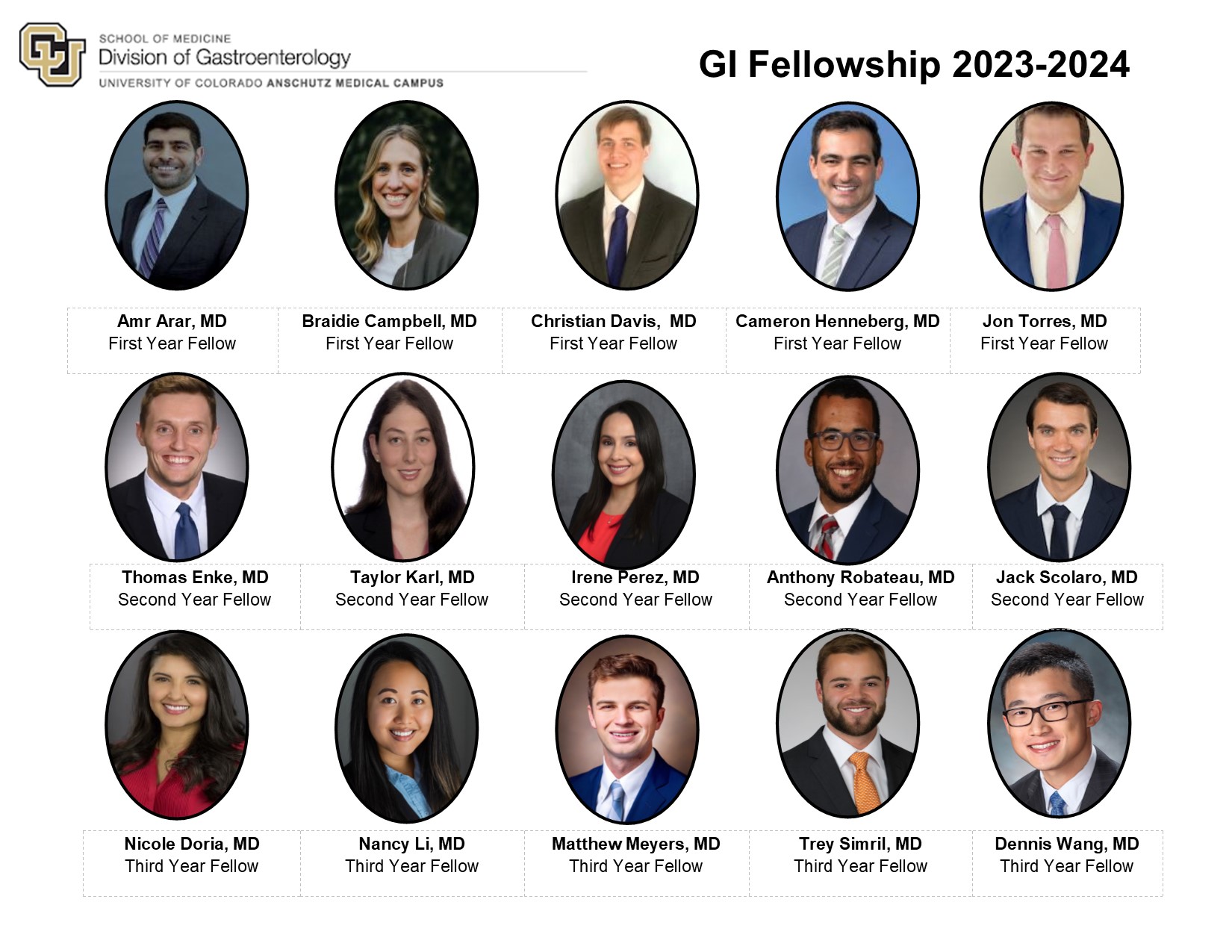 Current Fellows   2023 2024 Gi Composite 