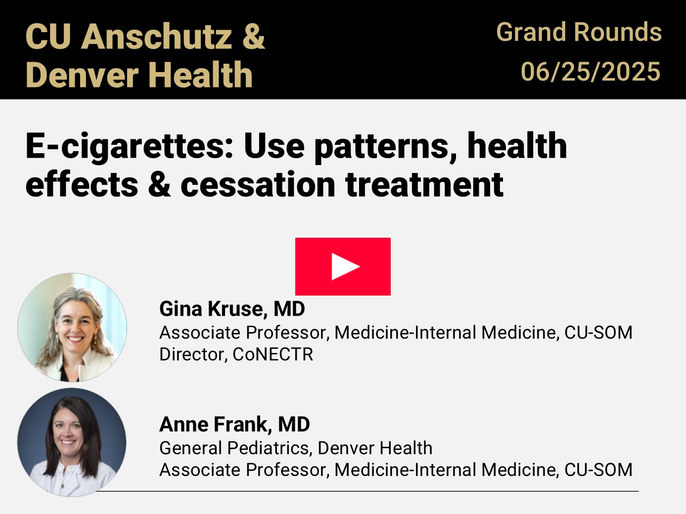 Website Tile for Kruse & Frank Grand Rounds 06-25-2025