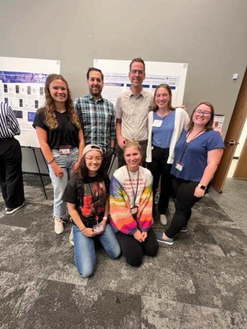 Lab at Julia's poster presentation