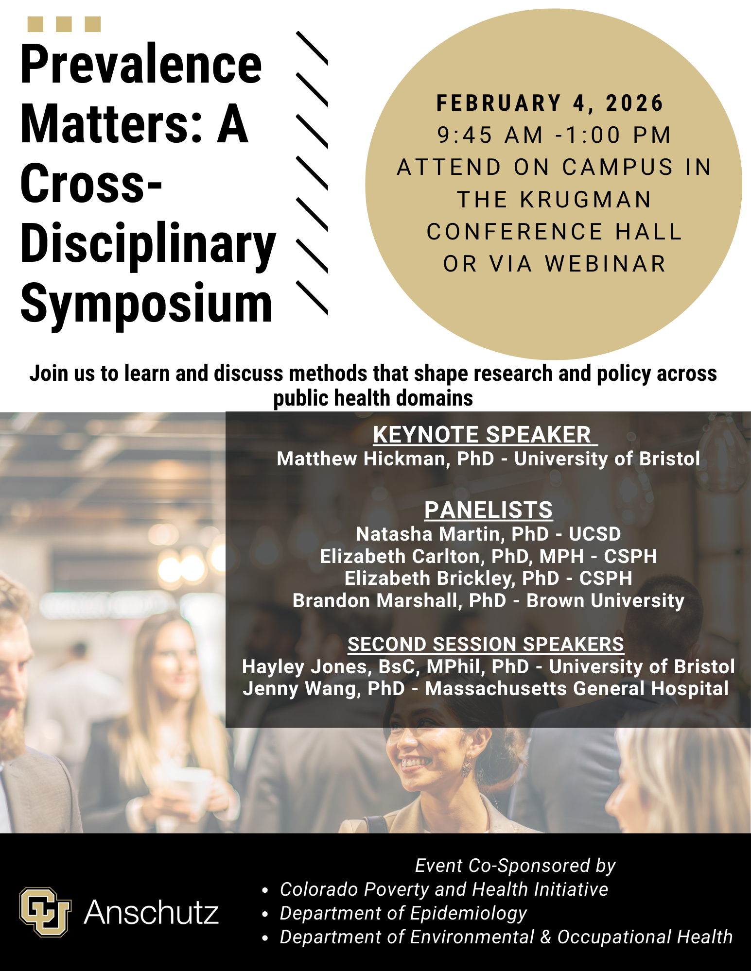 CU Anschutz Event Flyer