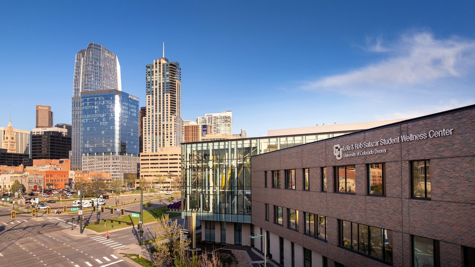CU Denver campus.