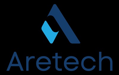 Aretech logo.