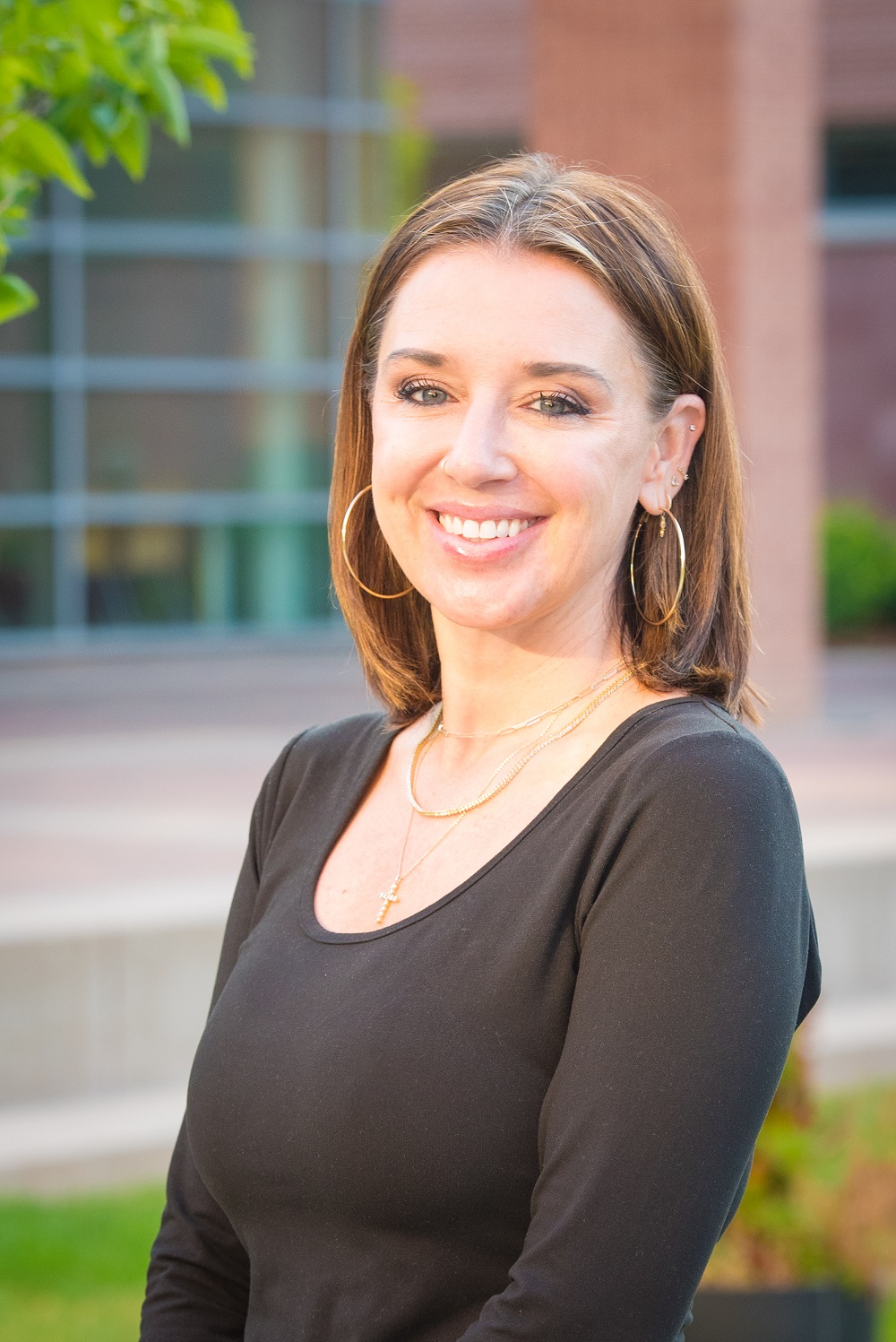 Headshot of Lindsay Willis on the Anschutz Medical Campus.