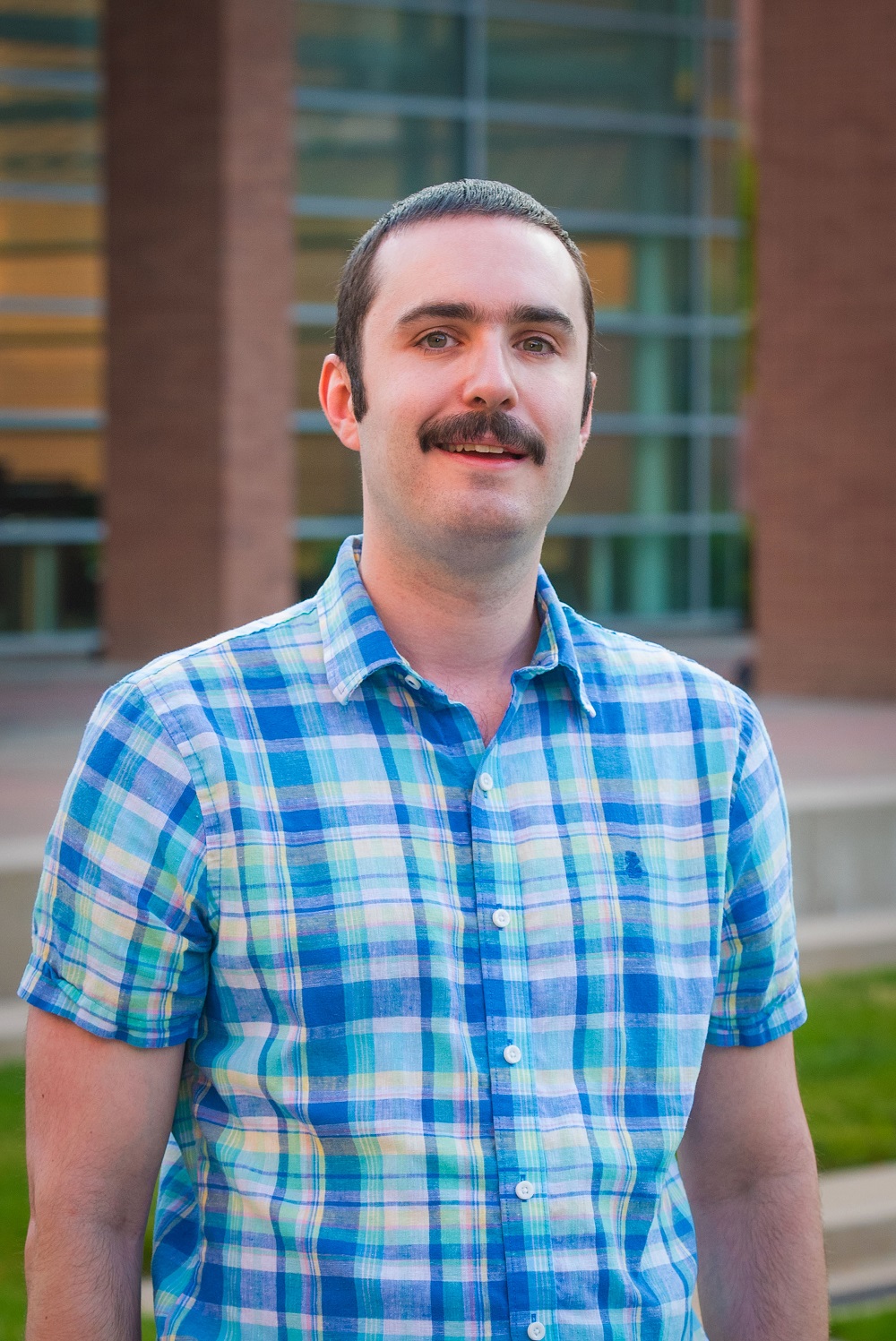 Headshot of Zachary Noriega on the CU Anschutz Medical Campus.