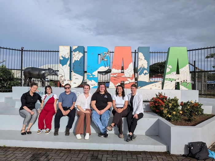 CU DPT students and faculty in Upala, Costa Rica.