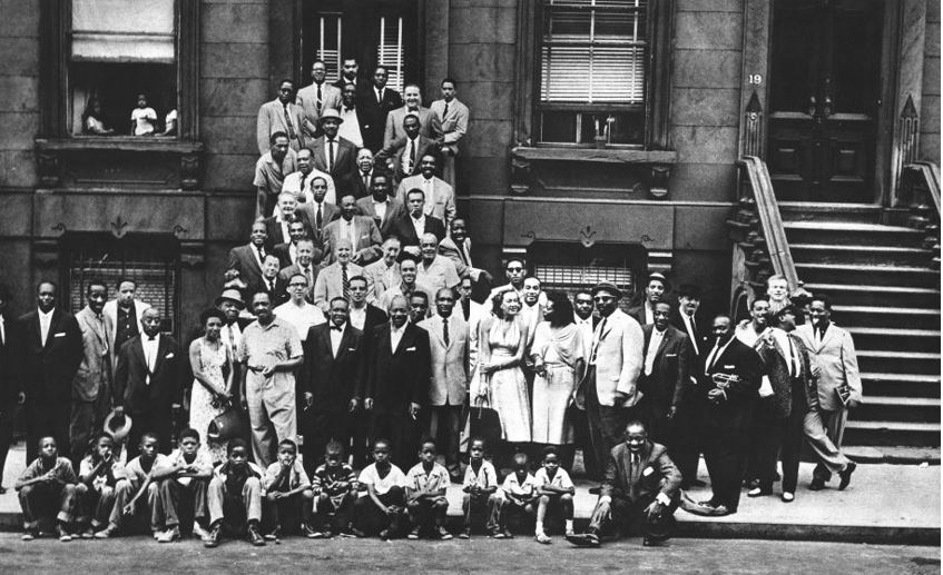 Photo of Harlem in the Jazz Age.