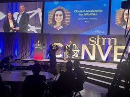 Alumni Lexie Gallant receives SHM Award