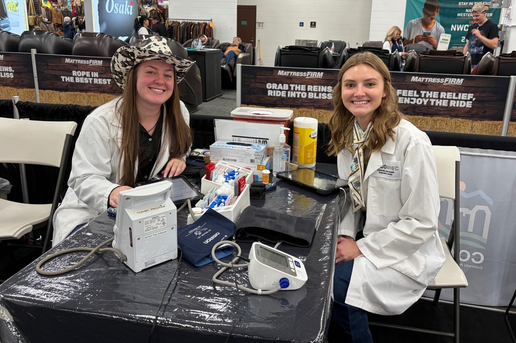 CHA/PA Rural Health Track Students at National Western Stock Show