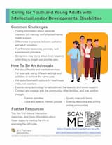 Caring for Youth and Young Adults with Intellectual and Developmental Disabilities