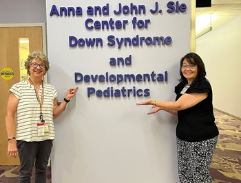 Developmental Pediatrics sign at Children's Hospital Colorado