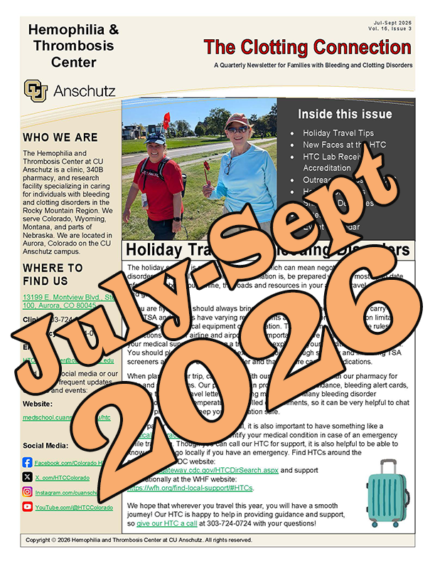 July-Sept 2026 Newsletter