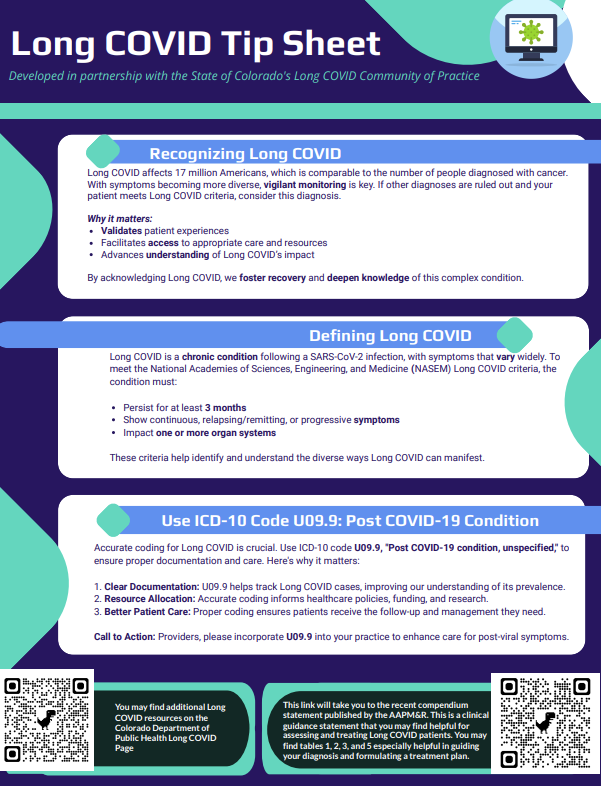 Long COVID Tip Sheet