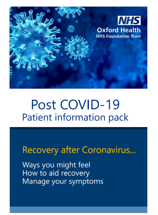 NHS Foundation Trust Post COVID-19 Patient Information Pack