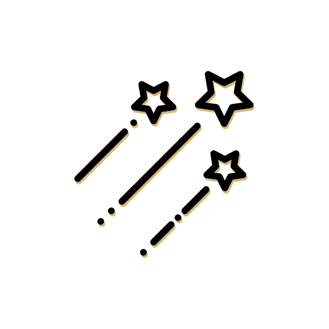 Shooting stars